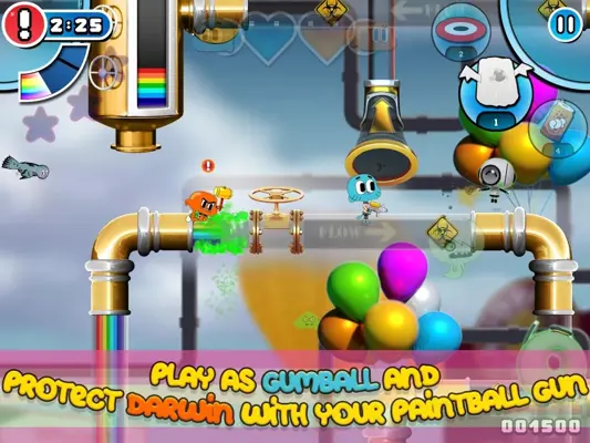 Gumball Rainbow Ruckus Lite android App screenshot 4